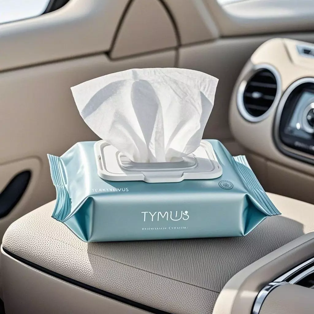 Tymus Wet Wipes สำหรับรถป้องกันรถของคุณ