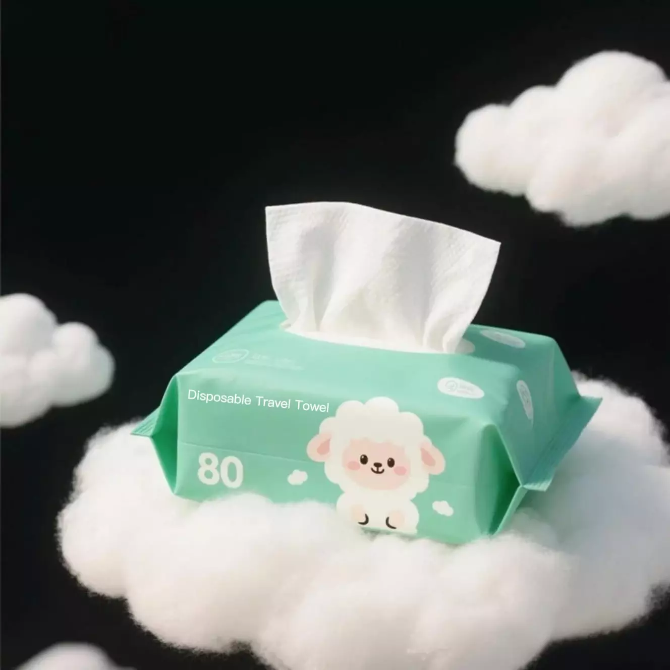 ผ้าขนหนูใบหน้าทิ้ง